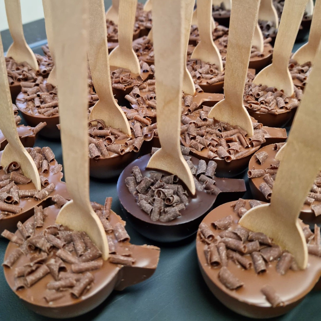 Varm choklad dipper mjölk choklad