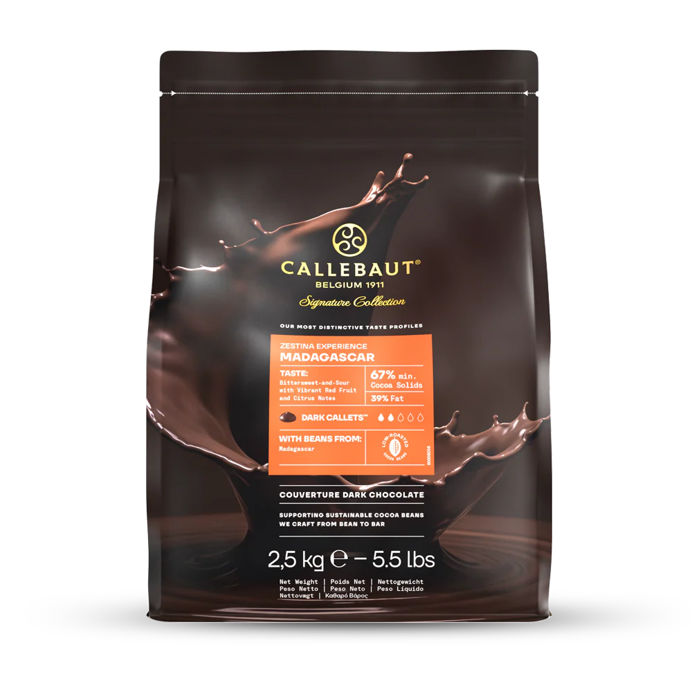 Callebaut Zestina Madagascar 67% 2,5 kg