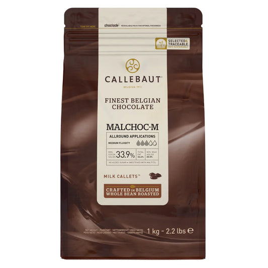 Callebaut Malchoc Mjölkchoklad 34,1% 1kg